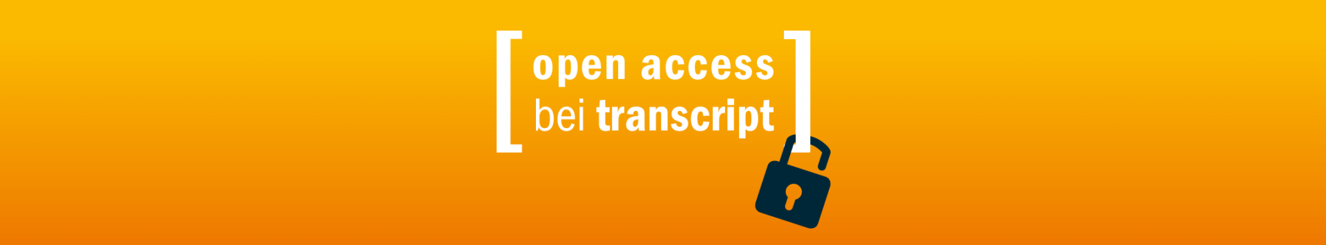 Open access at transcript publishers