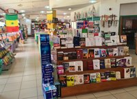 Bookshelves at Librairie ClairAfrique